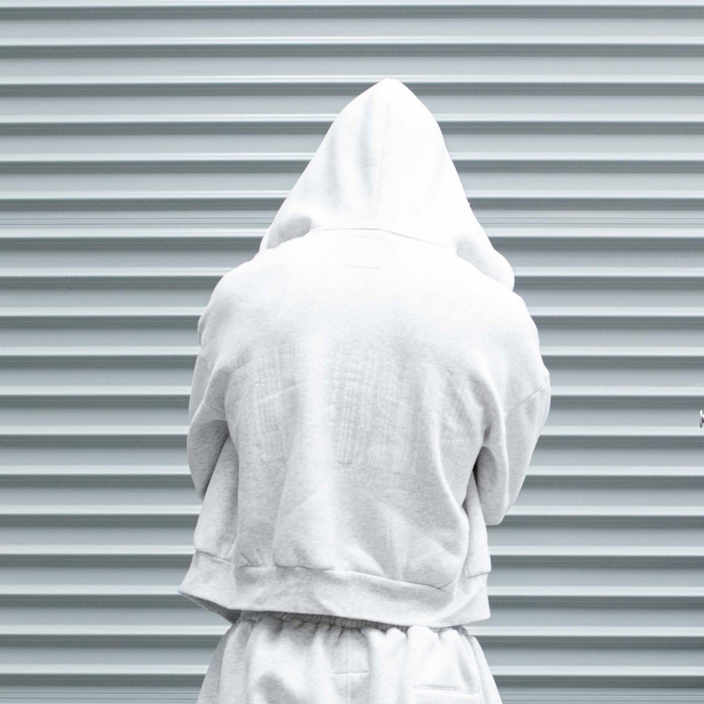 Harlem Hoodie - Stone/white